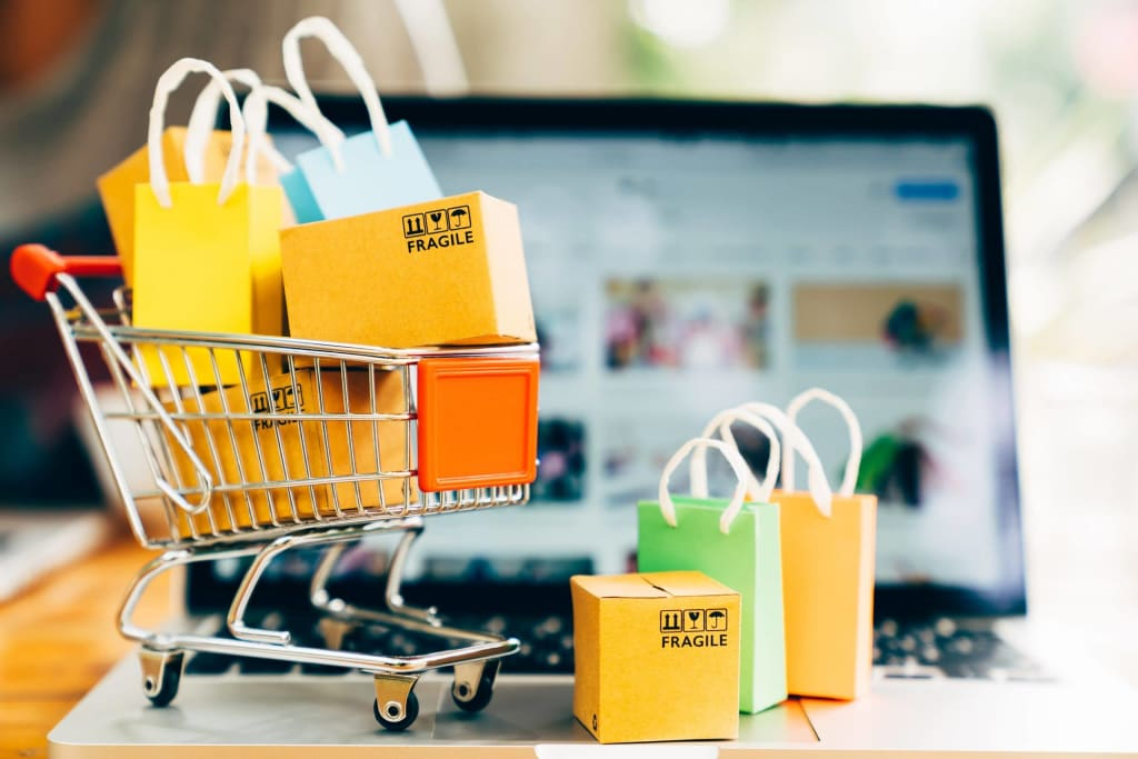 Mole Shop premium e-commerce platform showcasing products on mobile and desktop
